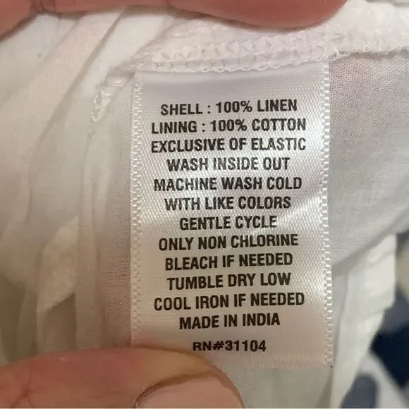 Crown & Ivy Blue and White Checkered Gingham Midi Dress size large - Picture 5 of 7